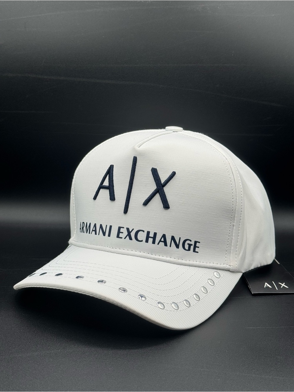 A | X Armani Exchange Studded Cap
